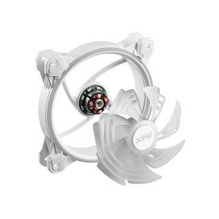 Кулер для компьютерного корпуса XPG HURRICANE 120 ARGB PWM White 