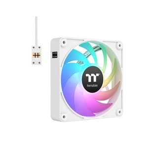 Кулер для компьютерного корпуса Thermaltake CT140 ARGB Sync PC Cooling Fan White (3 pack) 