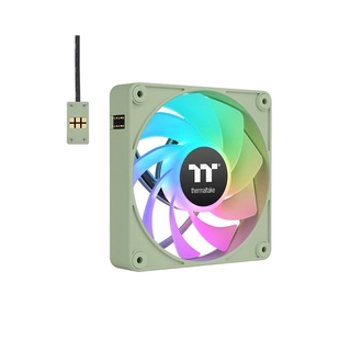 Кулер для компьютерного корпуса Thermaltake CT140 ARGB Sync PC Cooling Fan Matcha Green (3 pack) 