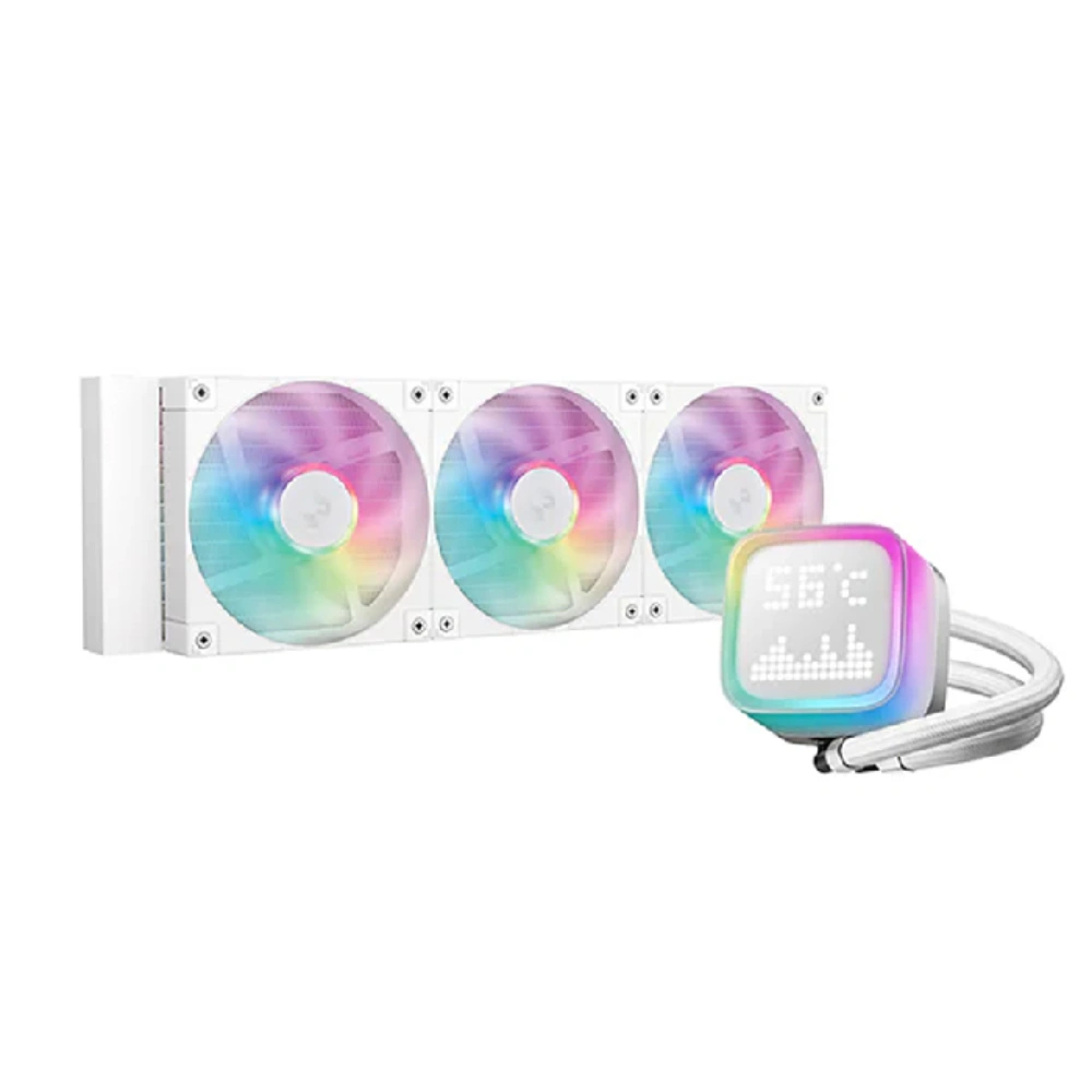 Кулер с водяным охлаждением Deepcool LP360 WH