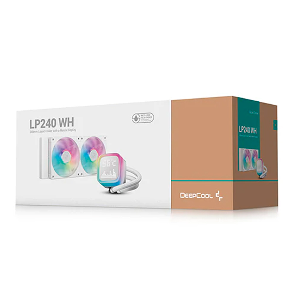 Кулер с водяным охлаждением Deepcool LP240 WH  - фото 2