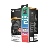 Кулер для компьютерного корпуса Thermaltake Riing Plus 12 RGB TT Premium Edition (3-Fan Pack) CL-F053-PL12SW-A - фото 6