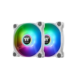 Кулер для компьютерного корпуса Thermaltake Pure Duo 14 ARGB Sync Radiator Fan (2-Fan Pack) White CL-F098-PL14SW-A - фото 2
