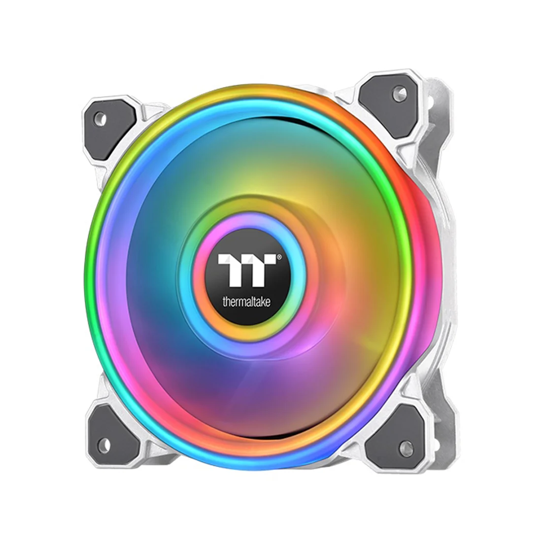 Кулер для компьютерного корпуса Thermaltake Riing Quad 14 RGB White CL-F101-PL14SW-C - фото 4