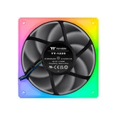 Кулер для компьютерного корпуса Thermaltake TOUGHFAN 14 RGB High Static Pressure Radiator Fan (3-Fan CL-F136-PL14SW-A - фото 3