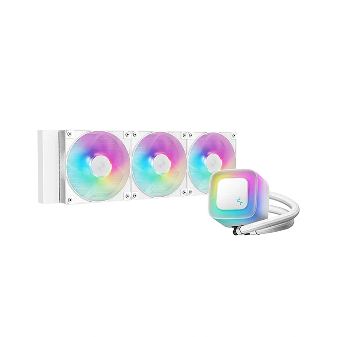 Кулер с водяным охлаждением Deepcool LE360 WH V2  - фото 2