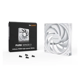 Вентилятор для компьютерного корпуса Bequiet! Pure Wings 3 140mm PWM high-speed White BL113 - фото 4