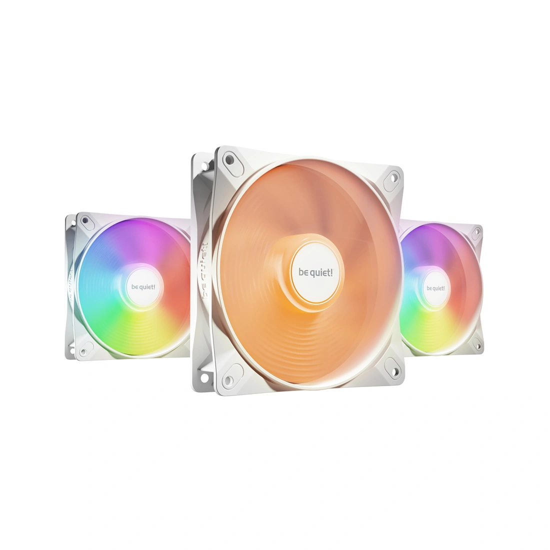 Вентилятор для компьютерного корпуса Bequiet! Light Wings LX 120mm PWM high-speed Triple pack White BL125