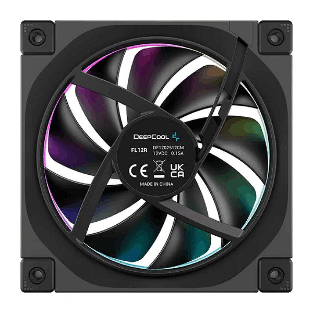 Deepcool FL12R компьютер корпусының кулері FL12R Black - фото 4