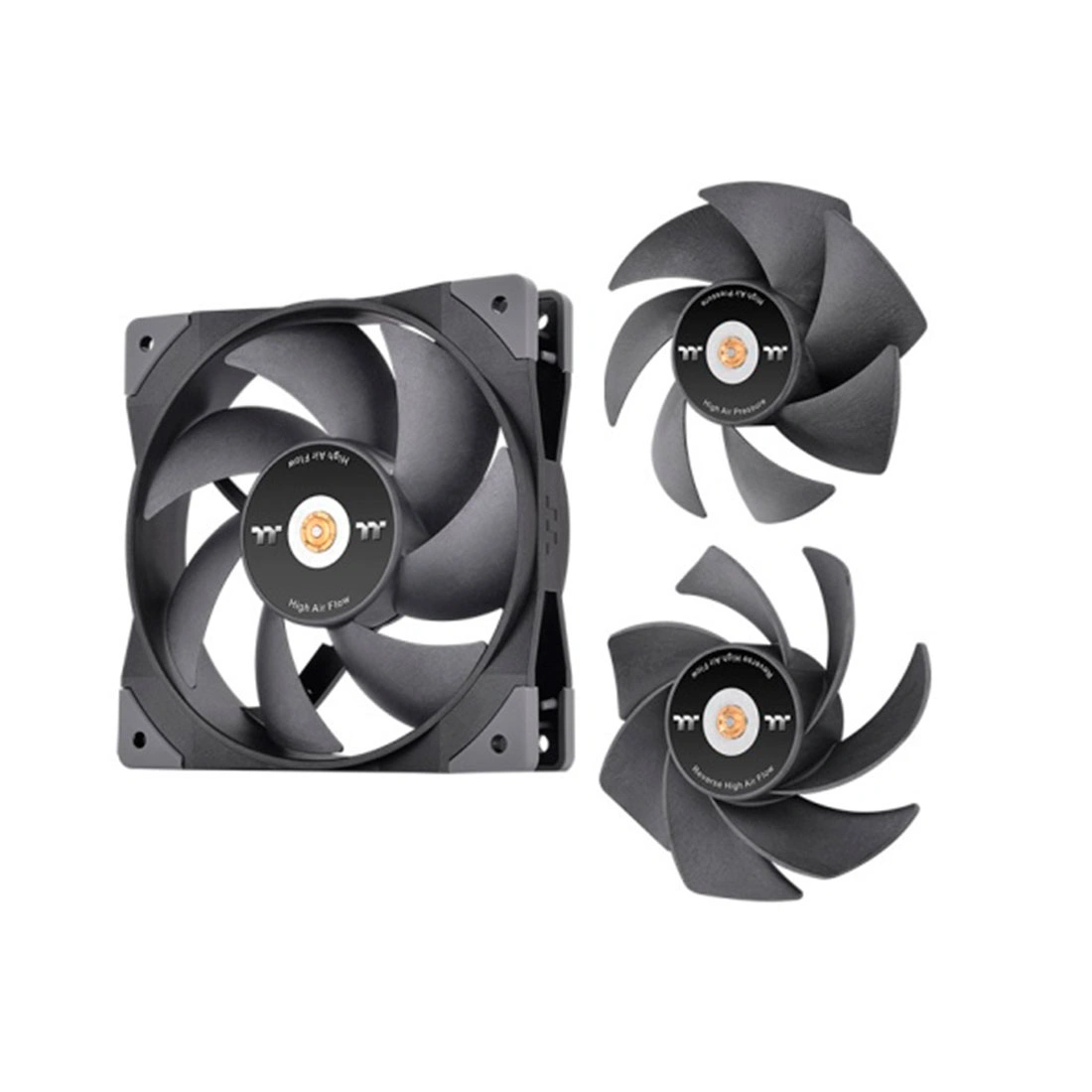 Кулер для компьютерного корпуса Thermaltake SWAFAN GT12 PC Cooling Fan TT Premium Edition CL-F155-PL12BL-A