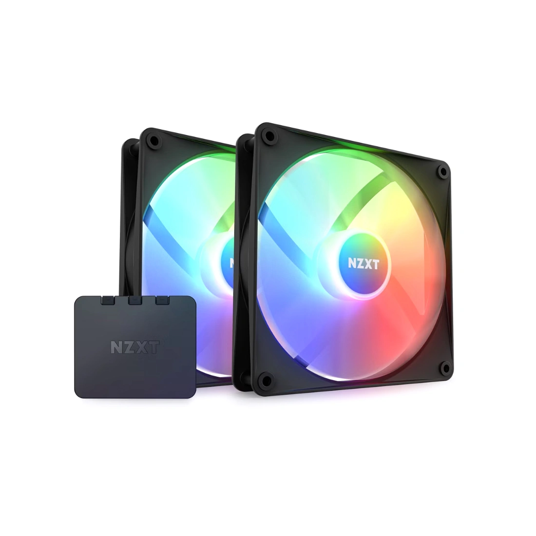 Комплект кулеров для компьютерного корпуса NZXT F140 RGB Core RF-C14DF-B1 Black 2в1 RF-C14DF-B1