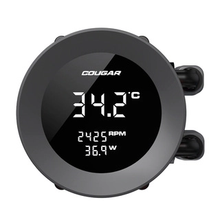 Кулер с водяным охлаждением Cougar Poseidon Vistek ARGB 360 WH - фото 3