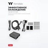 Кулер для компьютерного корпуса Thermaltake Riing Quad 12 RGB White (3-Fan Pack) CL-F100-PL12SW-A - фото 4