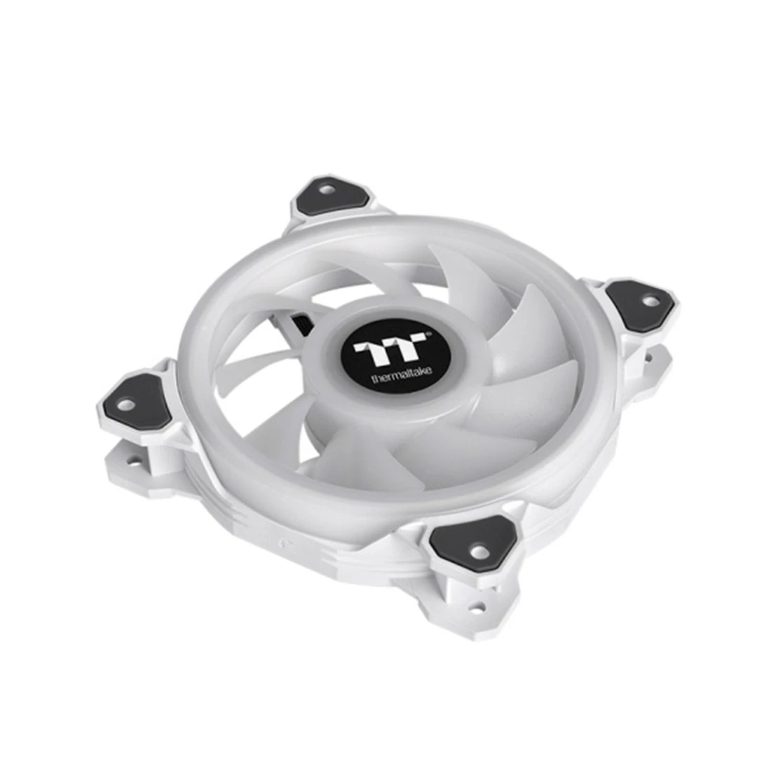 Кулер для компьютерного корпуса Thermaltake Riing Quad 12 RGB White (3-Fan Pack) CL-F100-PL12SW-A - фото 2