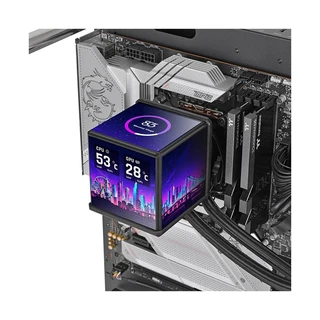 Кулер с водяным охлаждением Thermaltake MINECUBE 360 Ultra Black 