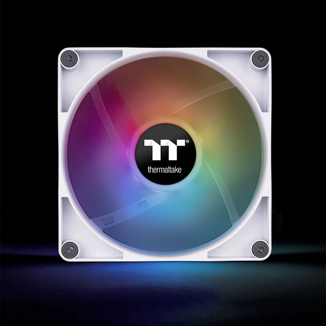 Кулер для компьютерного корпуса Thermaltake CT120 ARGB Sync PC Cooling Fan White (2 pack) CL-F153-PL12SW-A