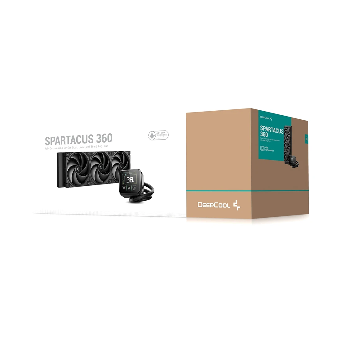 Кулер с водяным охлаждением Deepcool SPARTACUS 360 
