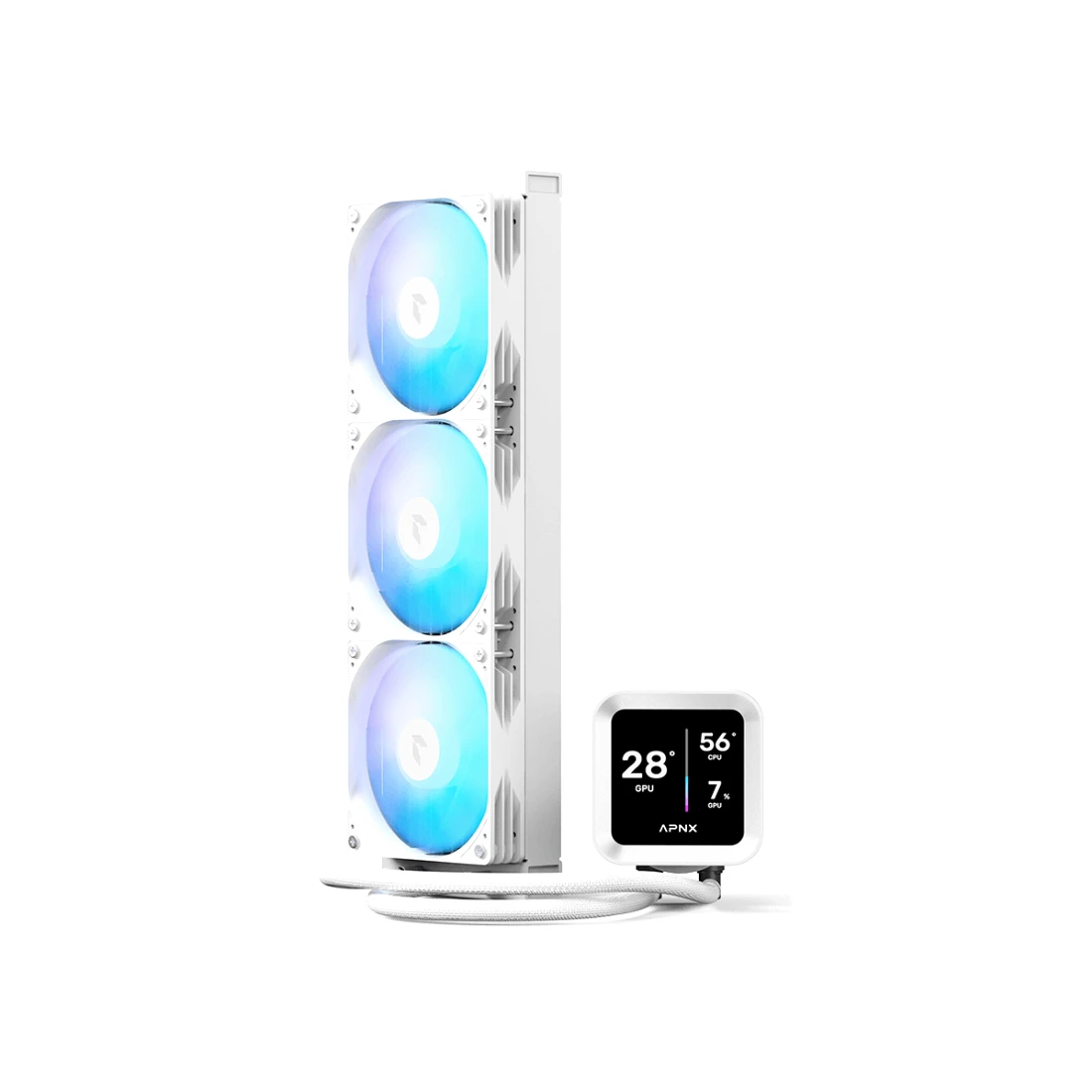 Кулер с водяным охлаждением APNX LC1-D 360 WH 