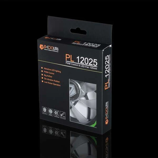 Вентилятор для корпуса ID-Cooling PL-12025-G - фото 3