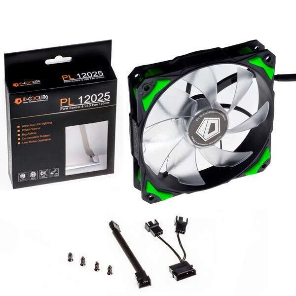 Вентилятор для корпуса ID-Cooling PL-12025-G - фото 4