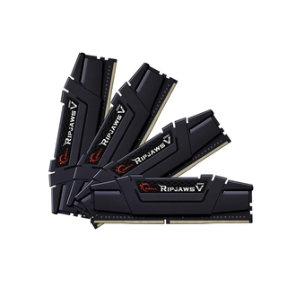 Комплект модулей памяти G.SKILL RipjawsV F4-4000C18Q-32GVK DDR4 32GB (Kit 4x8GB) 4000MHz 