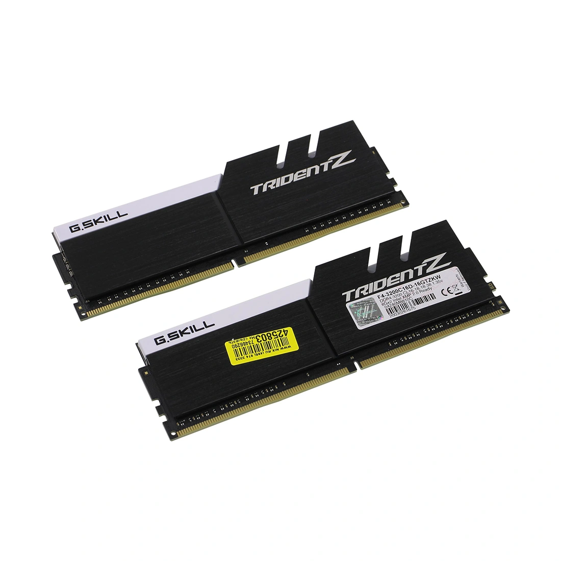 Комплект модулей памяти G.SKILL TridentZ F4-3200C16D-16GTZKW DDR4 16GB (Kit 2x8GB) 3200MHz  - фото 2