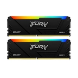 Комплект модулей памяти Kingston FURY Beast RGB KF432C16BB12AK2/32 DDR4 32GB (Kit 2x16GB) 3200MHz  - фото 2