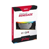 Комплект модулей памяти Kingston FURY Renegade RGB KF436C18RB2AK4/128 DDR4 128GB (Kit 4x32GB) 3600  - фото 3