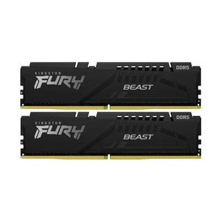 Комплект модулей памяти Kingston FURY Beast KF556C36BBEK2-32 DDR5 32GB (Kit 2x16GB) 5600MHz KF556C36BBEK2-32