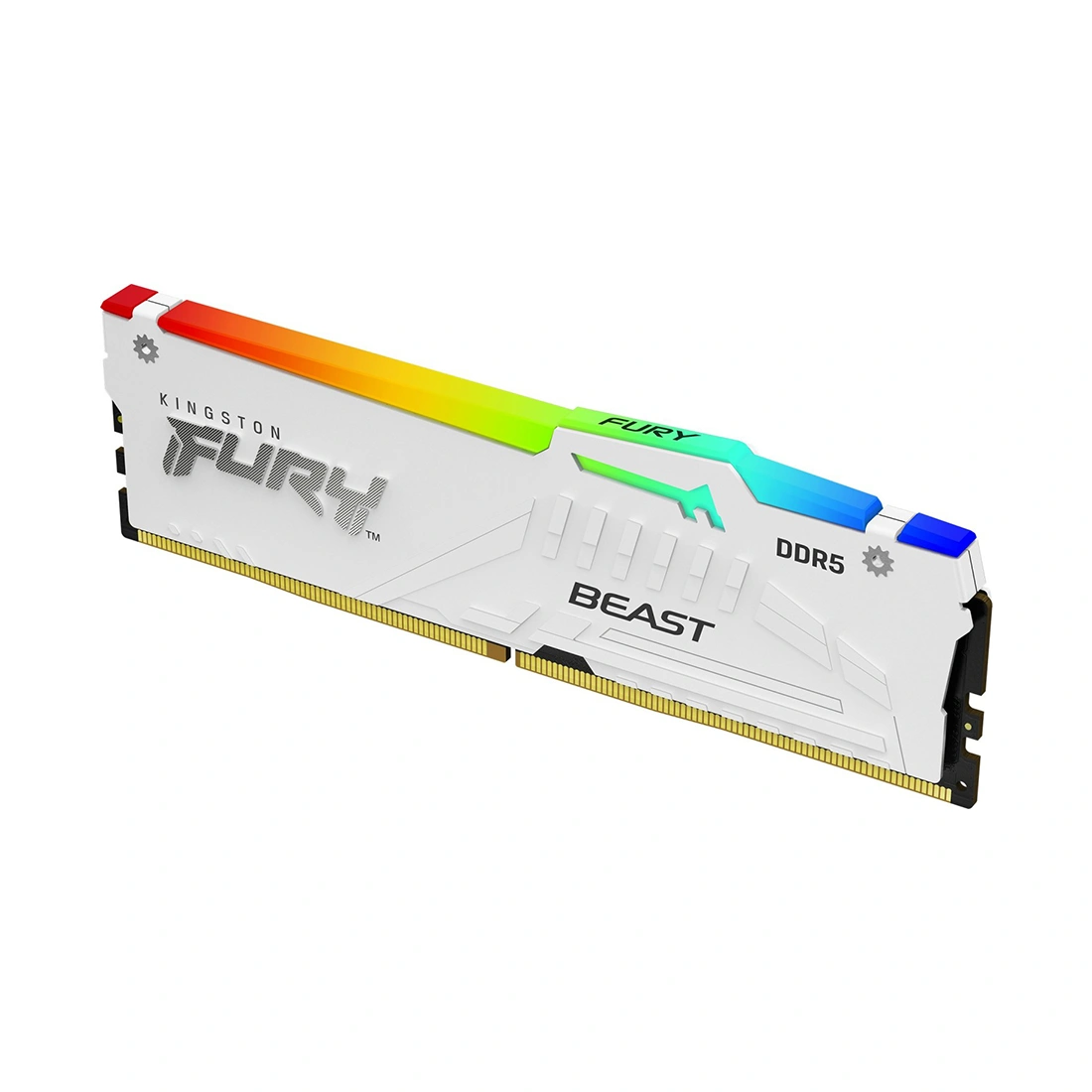 Модуль памяти Kingston FURY Beast White RGB EXPO KF552C36BWEA-16 DDR5 16GB 5200MHz 