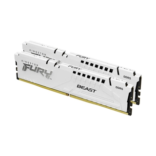 Комплект модулей памяти Kingston FURY Beast White XMP KF552C40BWK2-32 DDR5 32GB (Kit 2x16GB) 5200MHz 