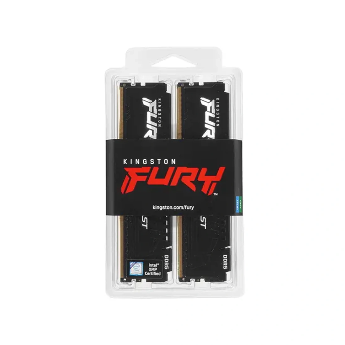Комплект модулей памяти Kingston FURY Beast KF556C40BBK4-128 DDR5 128GB (Kit 4x32GB) 5600MHz KF556C40BBK4-128 - фото 3