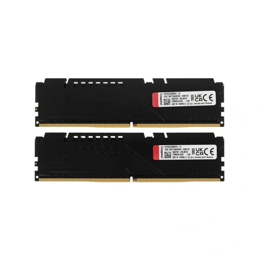 Комплект модулей памяти Kingston FURY Beast Black EXPO KF552C36BBEK2-16 DDR5 16GB (Kit 2x8GB) 5200MH  - фото 2