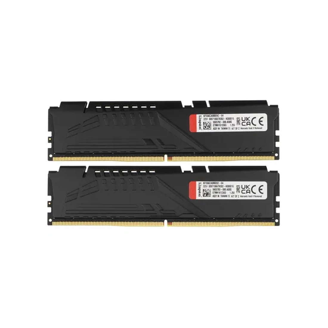 Комплект модулей памяти Kingston FURY Beast Black EXPO KF556C36BBEK2-64 DDR5 64GB (Kit 2x32GB) 5600M KF556C36BBEK2-64 - фото 6