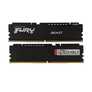 Комплект модулей памяти Kingston FURY Beast Black KF560C36BBE2K2-32 DDR5 32GB (Kit 2x16GB) 6000MHz 
