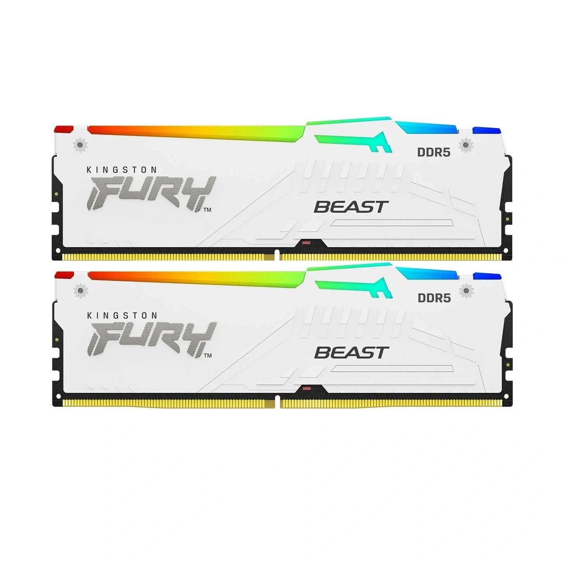 Комплект модулей памяти Kingston FURY Beast RGB KF560C36BWE2AK2-32 DDR5 32GB (Kit 2x16GB) 6000MHz KF560C36BWE2AK2-32 - фото 2