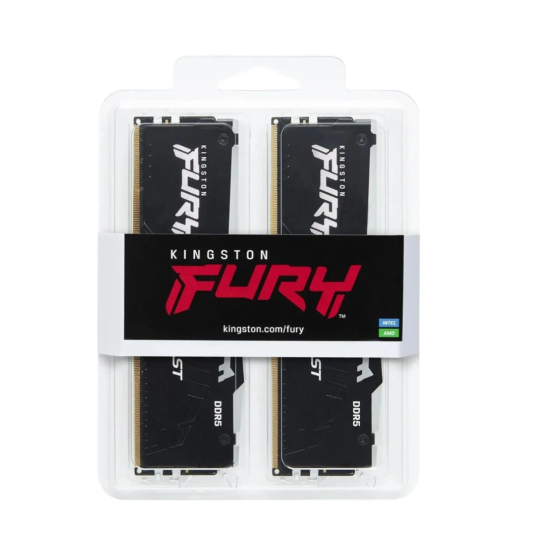 Комплект модулей памяти Kingston FURY Beast RGB KF556C36BBEAK2-32 DDR5 32GB (Kit 2x16GB) 5600MHz KF556C36BBEAK2-32 - фото 6