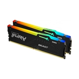 Комплект модулей памяти Kingston FURY Beast RGB KF560C36BBE2AK2-32 DDR5 32GB (Kit 2x16GB) 6000MHz KF560C36BBE2AK2-32 - фото 2