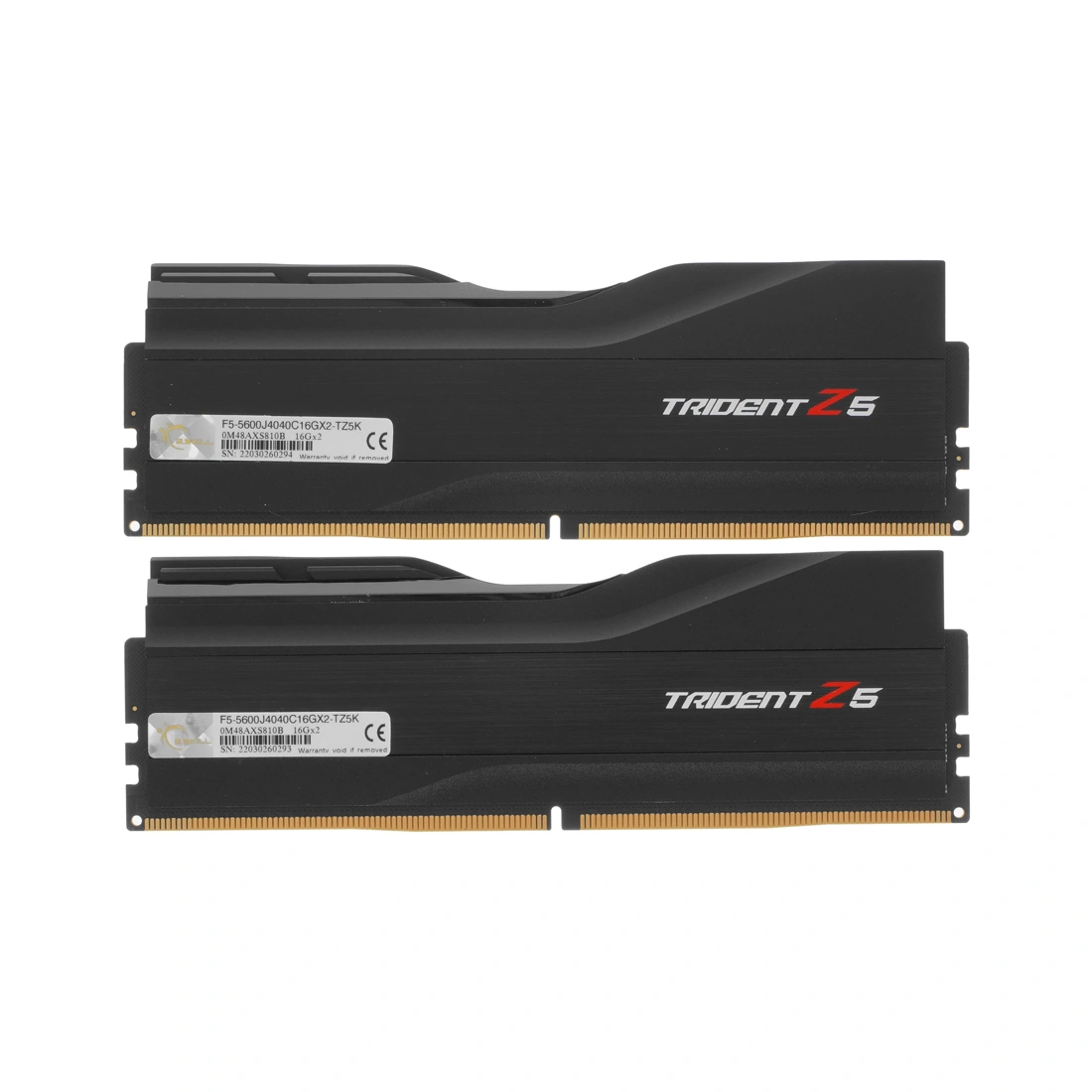 Комплект модулей памяти G.SKILL Trident Z5 F5-5600J4040C16GX2-TZ5K DDR5 32GB (Kit 2x16GB) 5600MHz F5-5600J4040C16GX2-TZ5K - фото 5