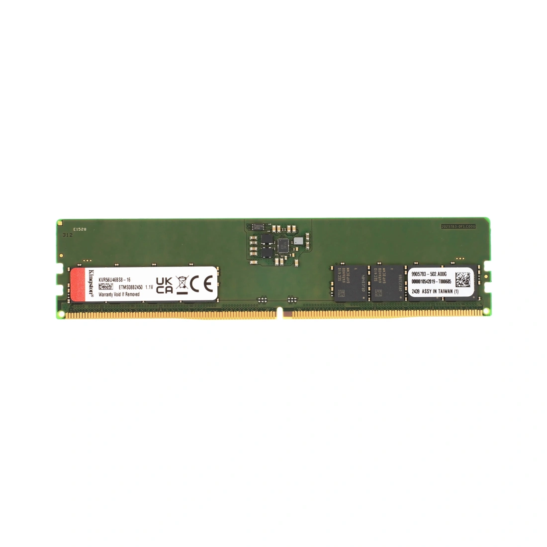 Модуль памяти Kingston KVR56U46BS8-16 DDR5 16GB KVR56U46BS8-16 - фото 2