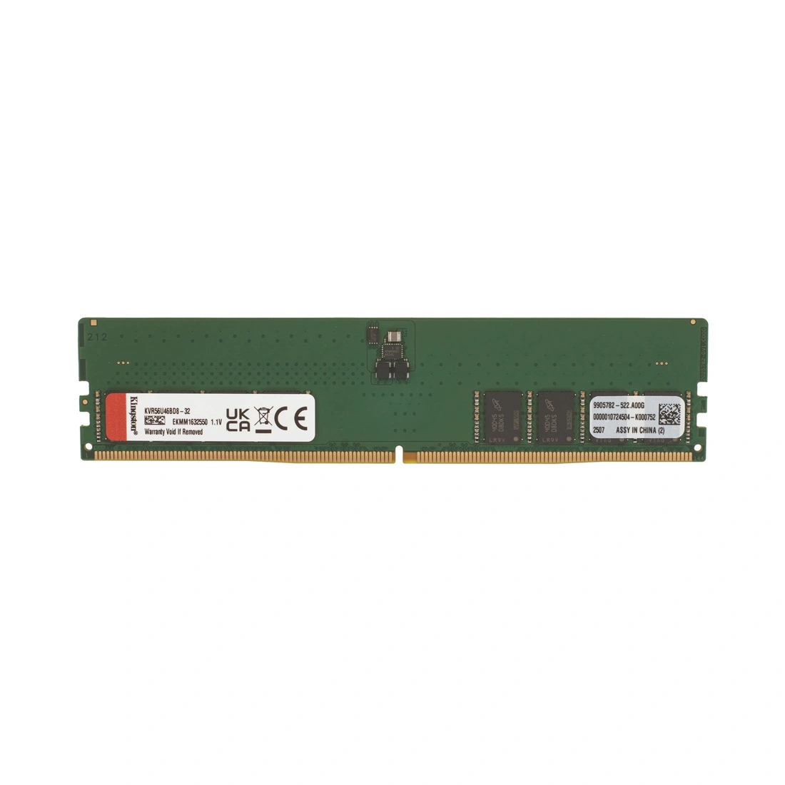 Модуль памяти Kingston KVR56U46BD8-32 DDR5 32GB KVR56U46BD8-32 - фото 2