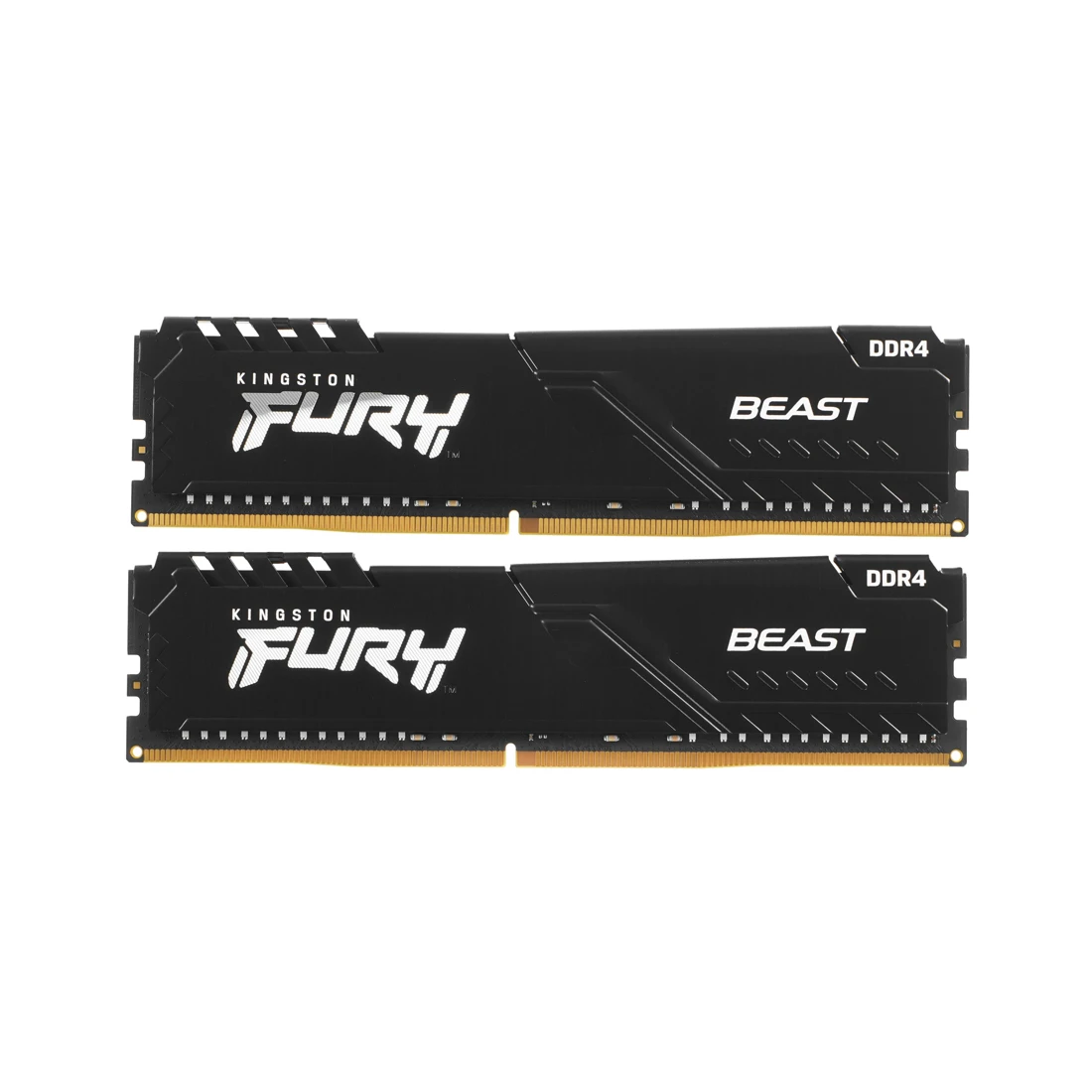 Комплект модулей памяти Kingston FURY Beast KF432C16BB1K2/32WP DDR4 32GB (Kit 2x16GB) 3200MHz Чёрный 