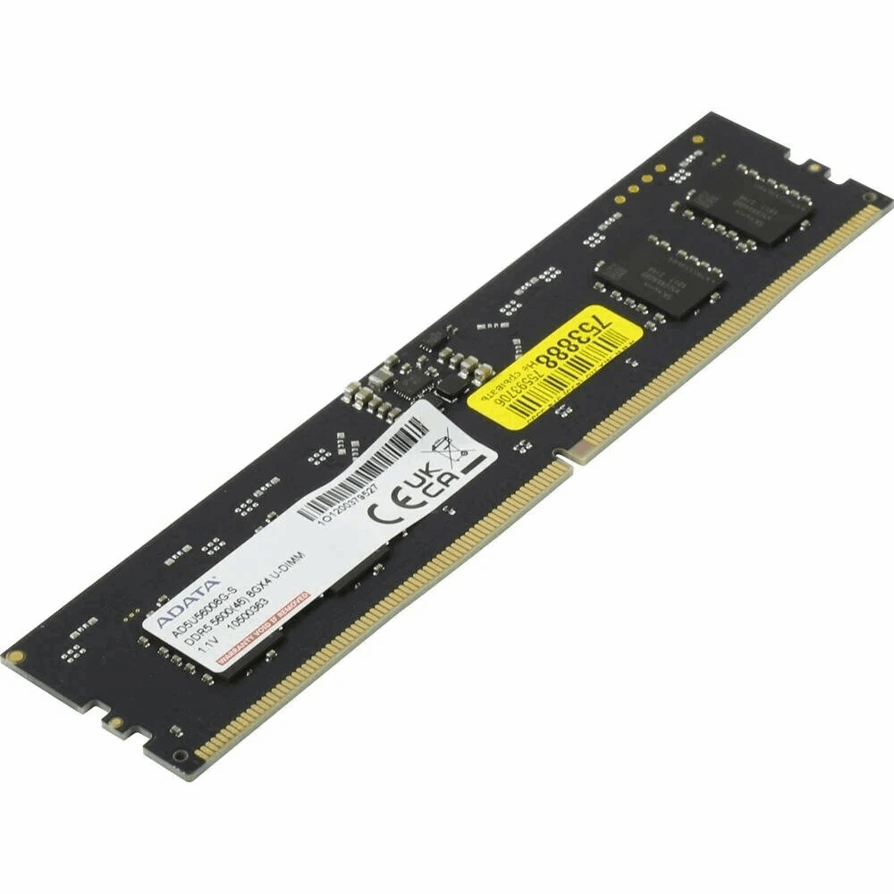 Модуль памяти ADATA AD5U56008G-S DDR5 8GB AD5U56008G-S - фото 2