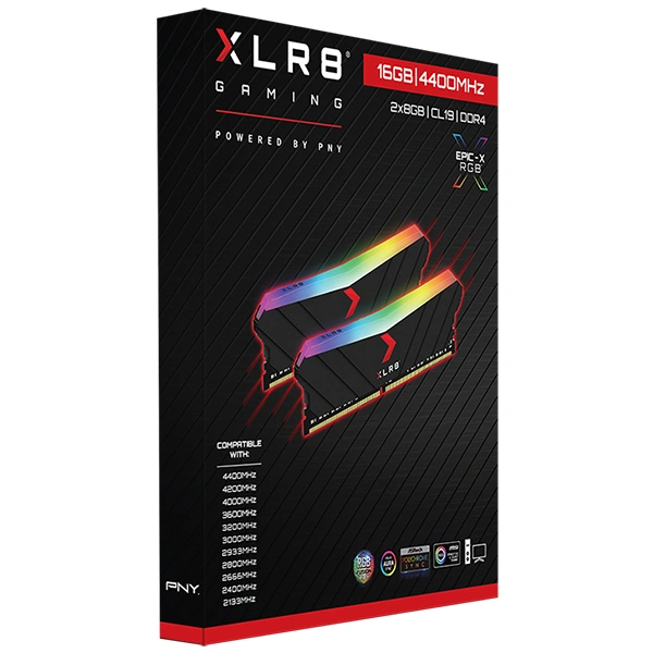 оперативная память PNY 16 GB MD16GK2D4420019XRGB - фото 4