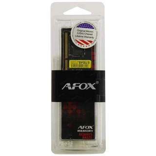 Оперативная память AFOX DDR4 2666 8GB SO-DIMM (AFSD48FH1P)