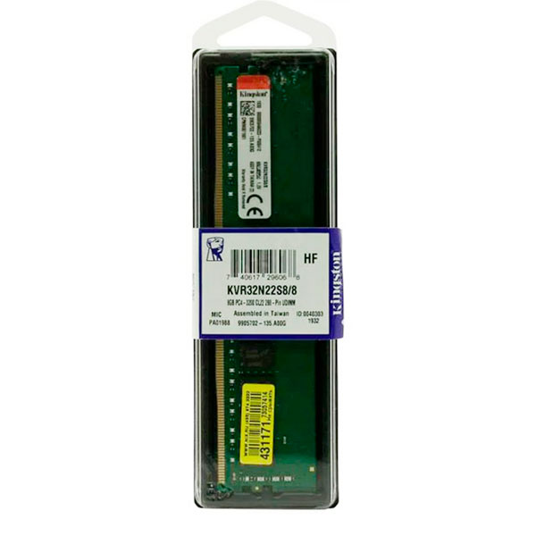 Оперативная память Kingston KVR32N22S8/8 DDR4 8 GB DIMM - фото 2
