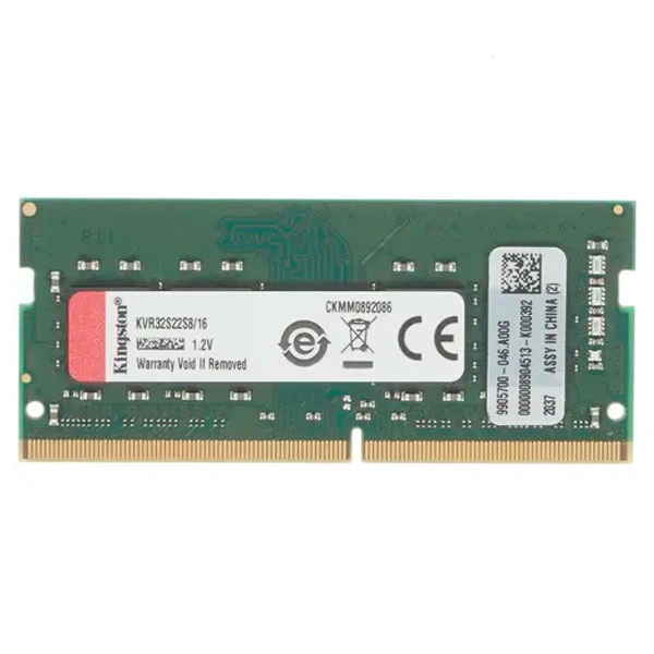 Оперативная память Kingston KVR32S22S8/16 DDR4 16GB SO-DIMM