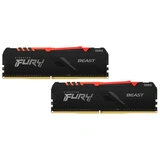 Оперативная память Kingston FURY Beast RGB KF436C17BBAK2/16 DDR4 16GB (Kit 2x8GB) 3600MHz