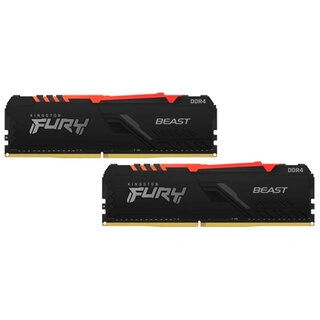 Оперативная память Kingston FURY Beast RGB KF436C17BBAK2/16 DDR4 16GB (Kit 2x8GB) 3600MHz