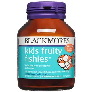 Биологически активная добавка Blackmores Kids Fruity Fishies (Фруктовые рыбки для детей)